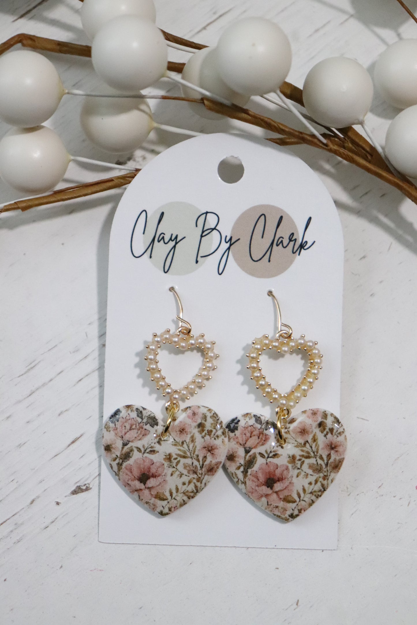 Vintage Heart Dangle