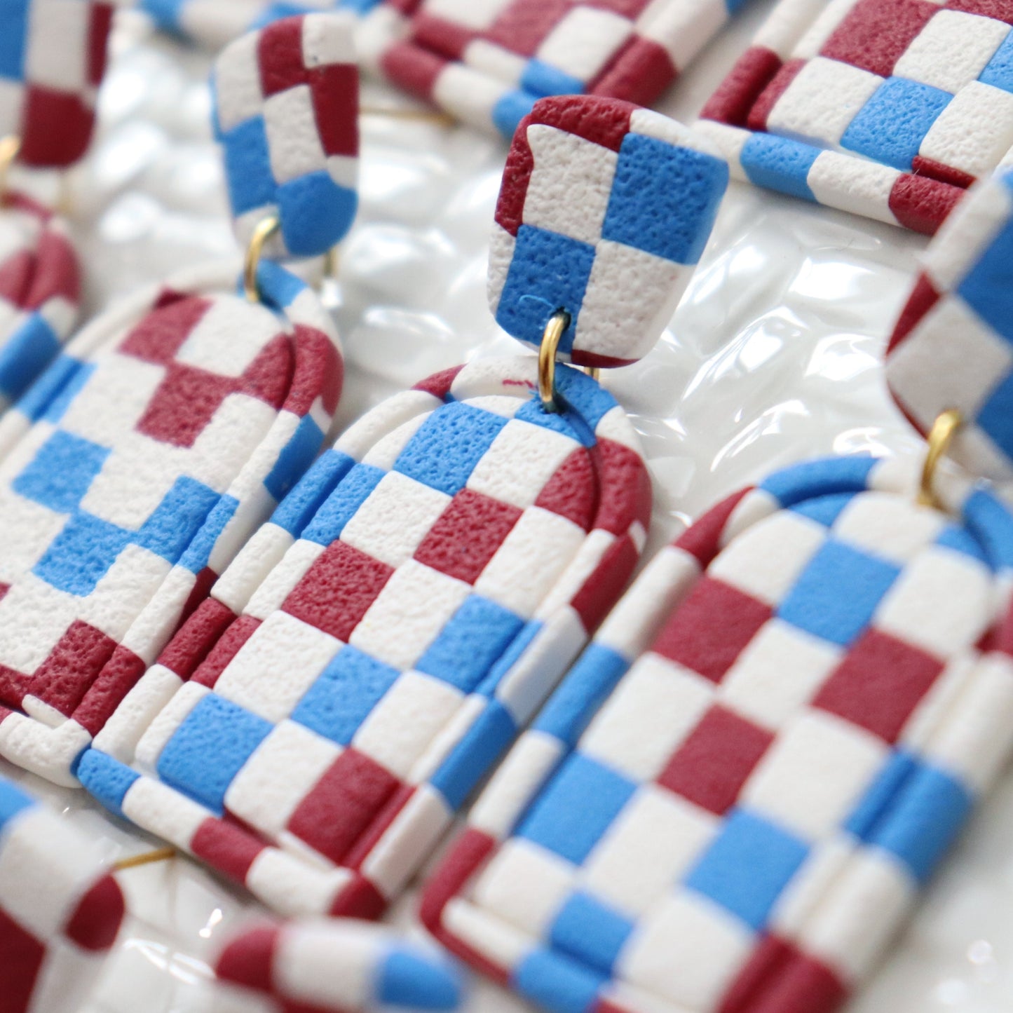 Red White and Blue Plaid
