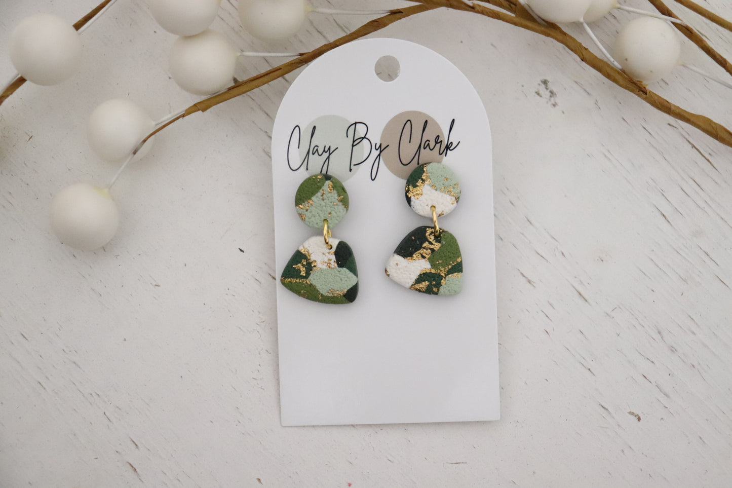 Green Multi-Tones Drop