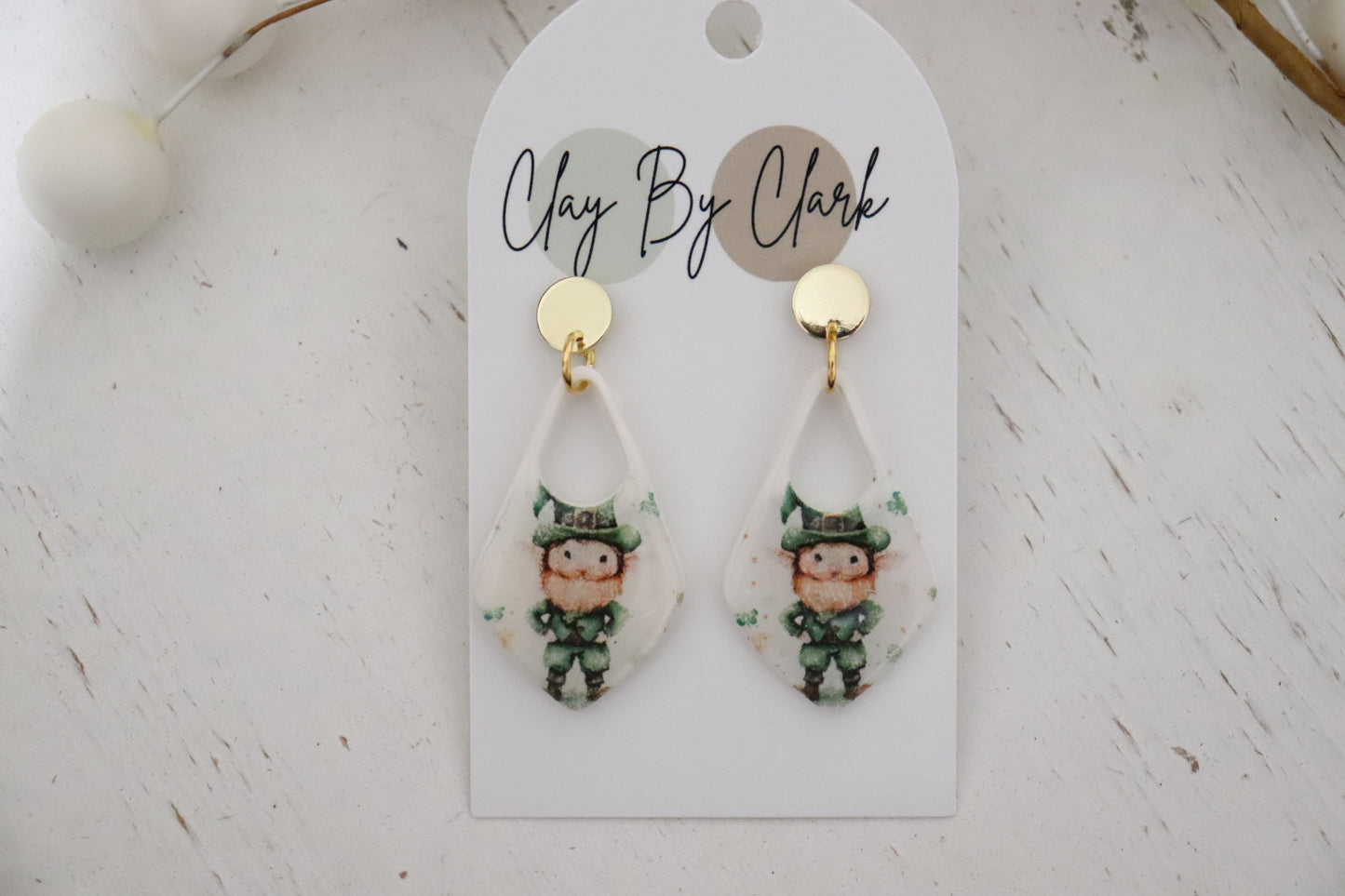 Lucky Leprechaun Earrings