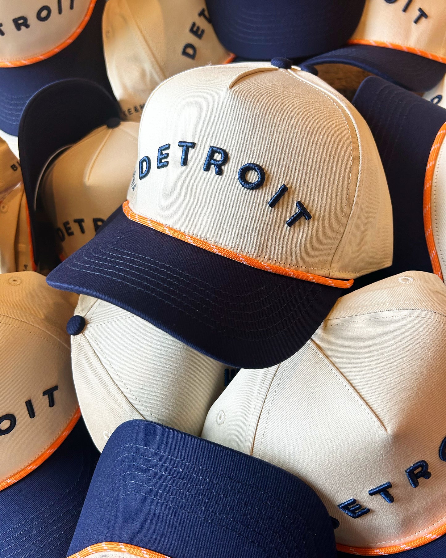 Detroit - Blue & Orange