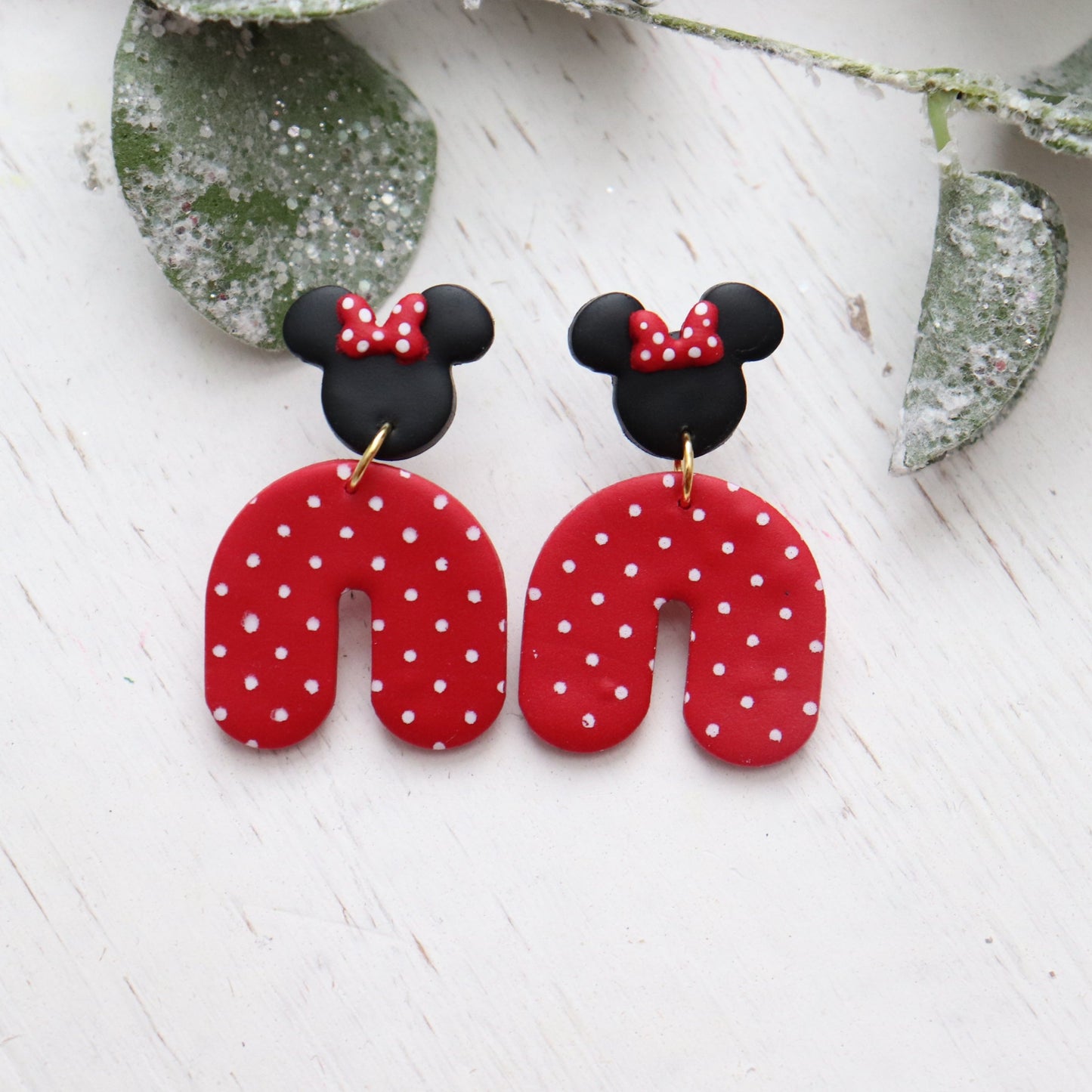 Minnie Inspired Earrings