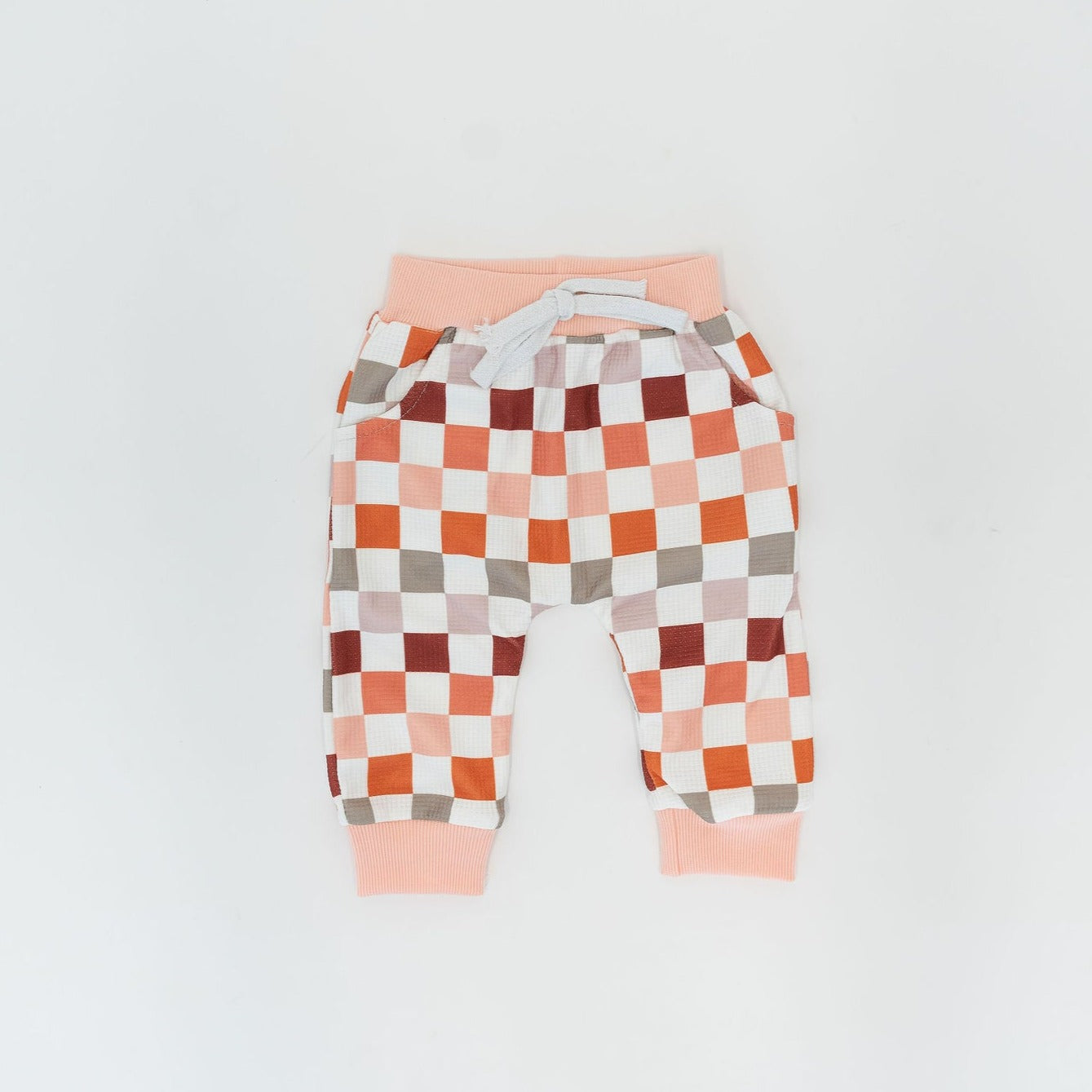 Checkered Pink Matching Set