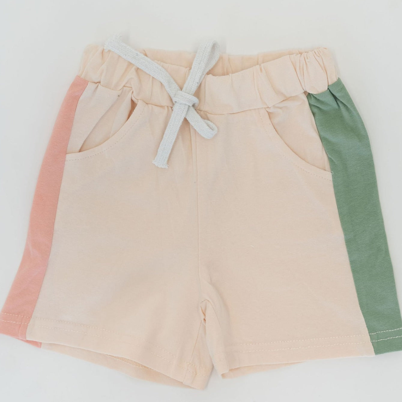 Pink and Green Color Block Set