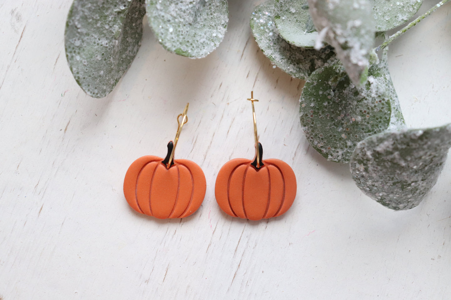 Pumpkin Hoop Dangle