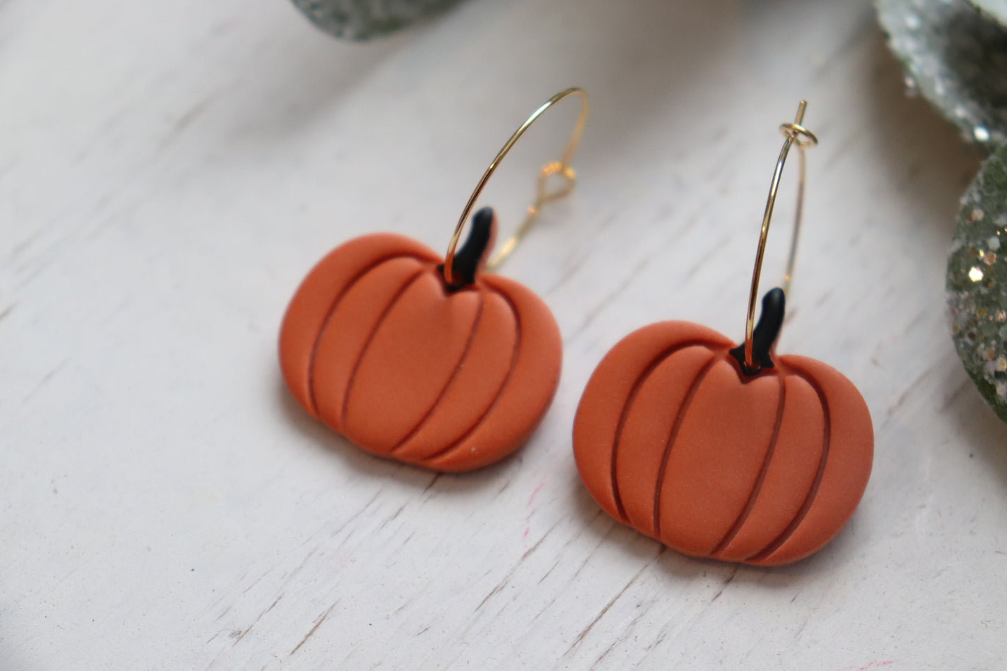 Pumpkin Hoop Dangle