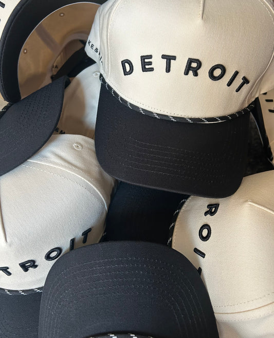 Detroit Hat - Black