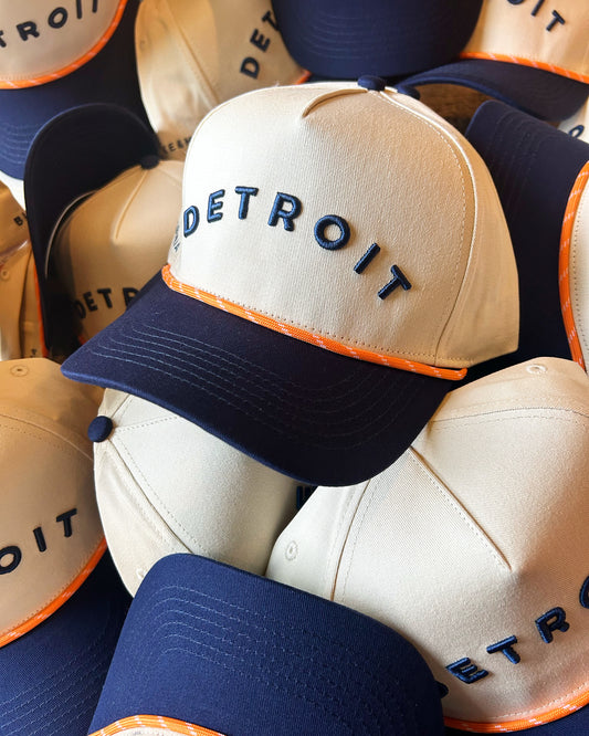 Detroit - Blue & Orange
