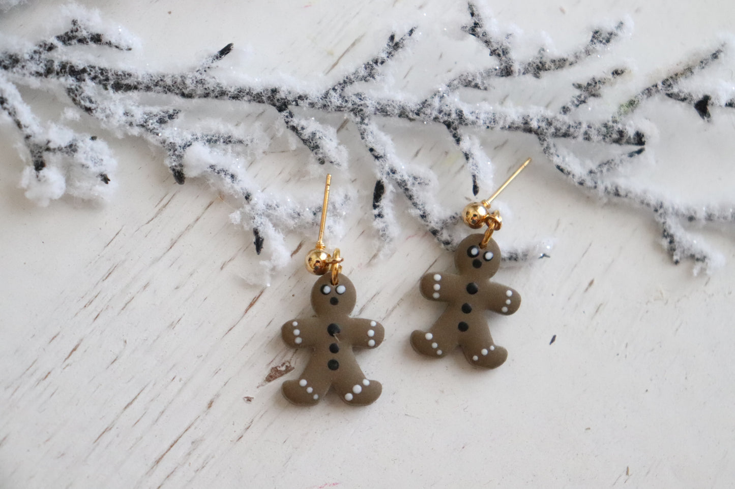 Gingerbread Earrings