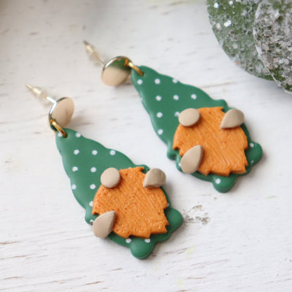 St. Patrick's Day Gnome Earrings