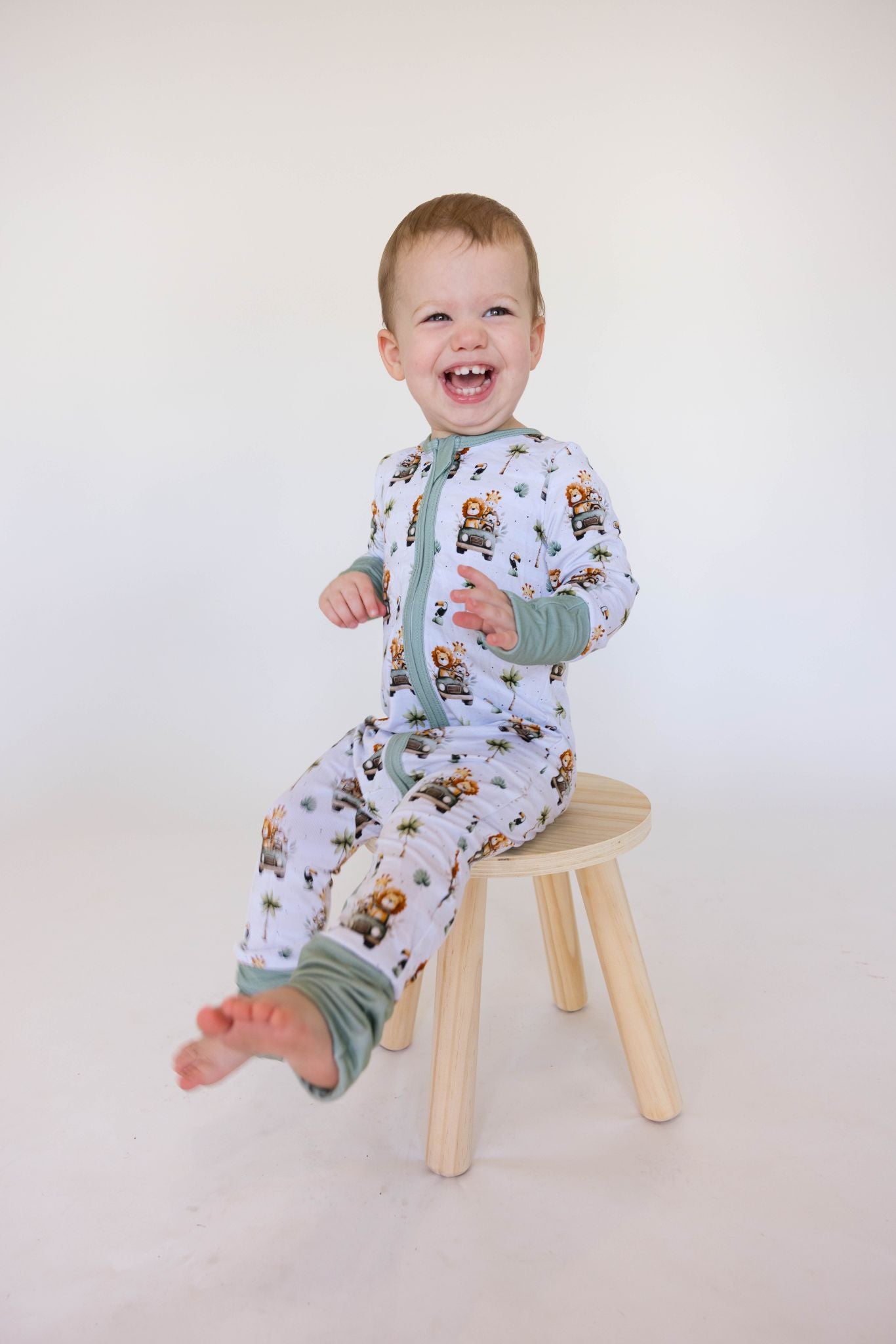 Safari Bamboo Onesie