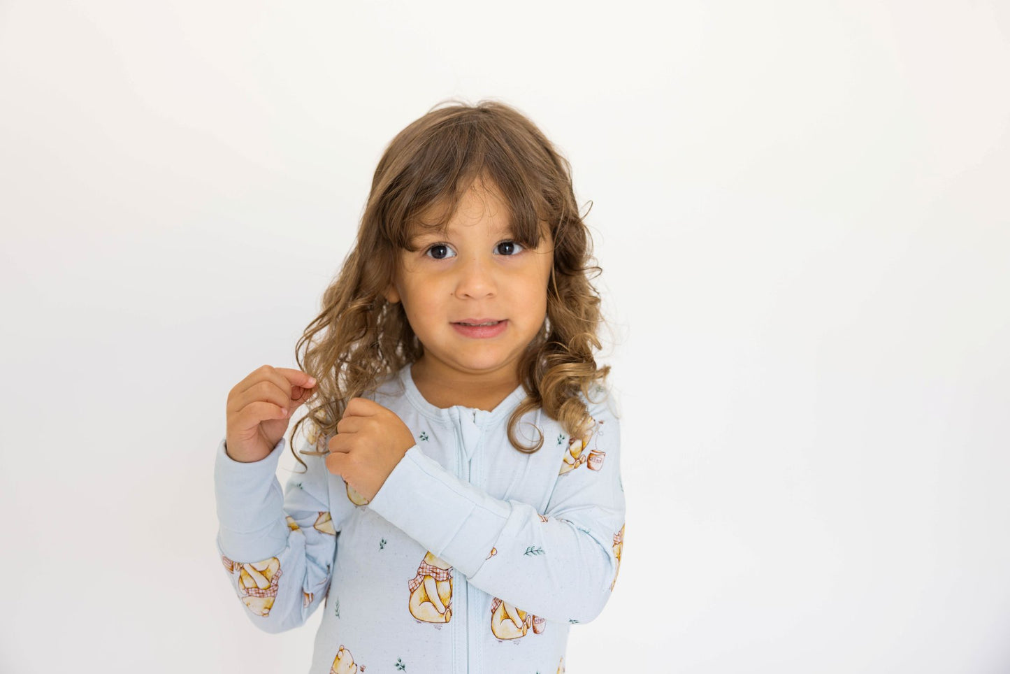 Vintage Honey Bear Bamboo Onesie
