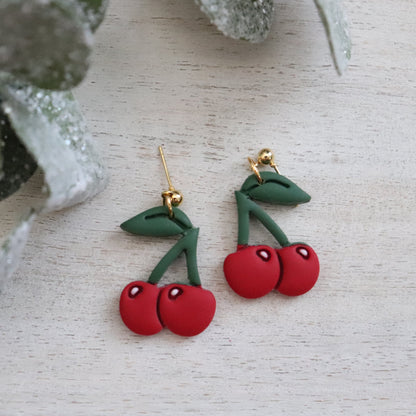 Cherry Dangle Earrings